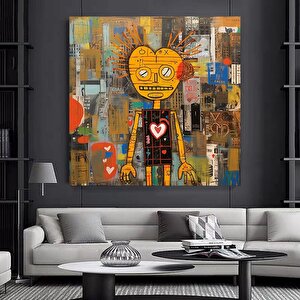 Modern Sokak Sanatı; Orijinal Graffiti 40x40 cm