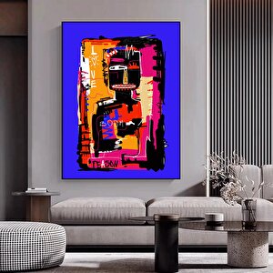 Modern Sokak Sanatı; Orijinal Graffiti Sanatı; Benzersiz Soyut Duvar Resimleri Kanvas Üzerinde; Soyu 50x70 cm