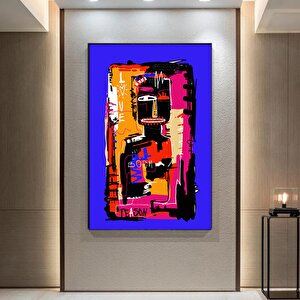 Modern Sokak Sanatı; Orijinal Graffiti Sanatı; Benzersiz Soyut Duvar Resimleri Kanvas Üzerinde; Soyu