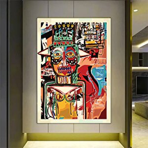 Grafiti Kanvas Baskısı, Grafiti Sanat Baskısı, Soyut Sanat Baskısı, Sokak Sanatı Kanvası 30x40 cm