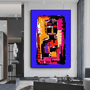 Modern Sokak Sanatı; Orijinal Graffiti Sanatı; Benzersiz Soyut Duvar Resimleri Kanvas Üzerinde; Soyu 70x100 cm