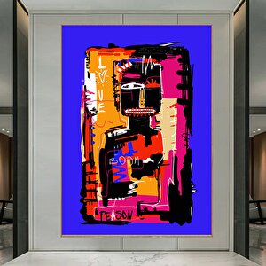 Modern Sokak Sanatı; Orijinal Graffiti Sanatı; Benzersiz Soyut Duvar Resimleri Kanvas Üzerinde; Soyu