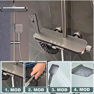 Antresi̇t Fonksi̇yonel Yeni̇ Nesi̇l Akilli Duş Si̇stem Pi̇yano Banyo Batarya Robot Yağmurlama