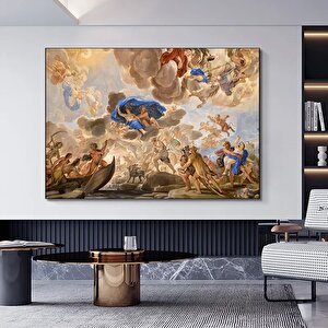 Rönesans Kanvası – Versailles Sarayı Tavan Tablosu 150x290 cm