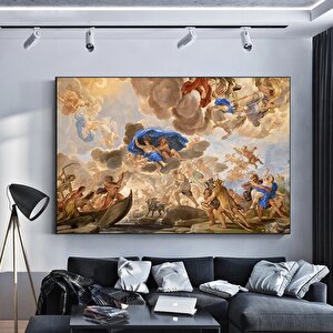 Rönesans Kanvası – Versailles Sarayı Tavan Tablosu 150x290 cm