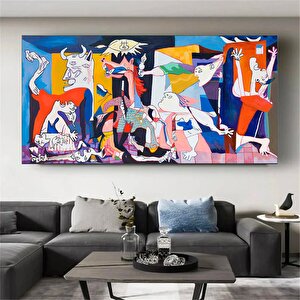 Guernica Kanvas; Picasso Baskısı