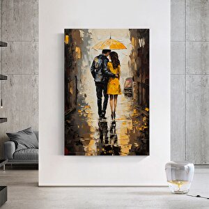 Yağmurda Yürüyen Çift Tabloları