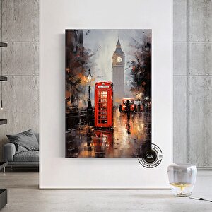 Londra Şehir Sanatı; Kentsel Manzara Kanvas; Sevgiliye Hediye