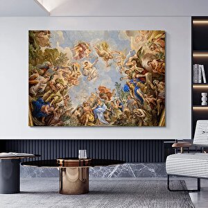 Versailles Sarayı Tavan Kanvas; Rönesans 40x60 cm