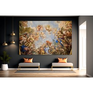 Rönesans Kanvas Baskı – Versailles Sarayı 70x150 cm