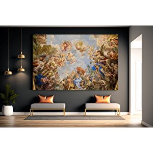 Versailles Sarayı Tavan Kanvas; Rönesans 60x120 cm