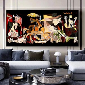 Guernica Kanvas, Pablo Picasso Guernica Baskısı, Duvar Dekoru 120x150 cm