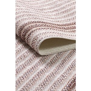 Kahverengi Mercedes Desenli Dijital Baskılı Makine Halısı 120x600 cm