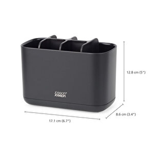 Easystore Büyük Diş Fırçalık Siyah