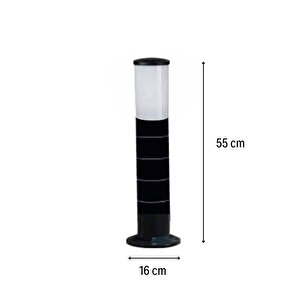 Huzur Elektrik Bollard Direk 55cm Aydınlatma Armatürü 13438