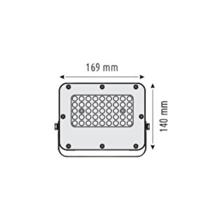 Huzur Elektrik  30w Ip65 Yeşil Işık Bahçe Aydınlatma Led Projektör 3851