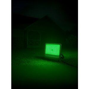 Huzur Elektrik  30w Ip65 Yeşil Işık Bahçe Aydınlatma Led Projektör 3851