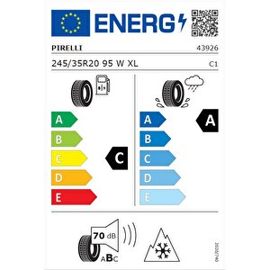 245/35 R20 95w Xl  P Zero Winter 2 Oto Kış Lastiği (üretim:2024)