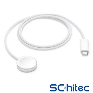 Schitec Type-c Girişli Universal İ-watch Akıllı Saat Şarj Cihazı Beyaz C49t