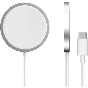 Schitec 20w Type-c Girişili Magsafe Kablosuz Şarj Cihazı Yk-c47