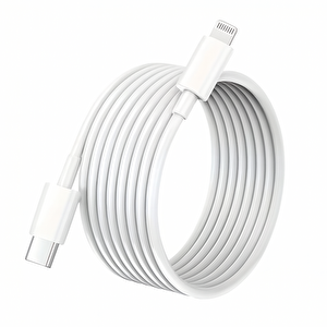 Schitec 6a 100w Type-c To Lightning Hızlı Data Ve Şarj Kablosu 1 Metre Beyaz Sx11