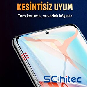 Schitec Honor Magic 7 Pro Darbe Emici Premium Ön Şeffaf Nano Ekran Koruyucu Poliüretan Film