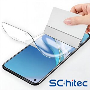 Schitec İphone 16e Darbe Emici Premium Ön Şeffaf Nano Ekran Koruyucu Poliüretan Film