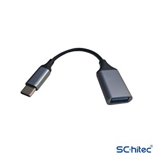 Schitec Type-c To Usba Dönüştürücü Adaptör Usb3.0 Otg Flash Bellek Okuma Aparatı Adaptör