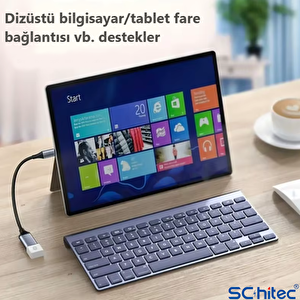 Schitec Type-c To Usba Dönüştürücü Adaptör Usb3.0 Otg Flash Bellek Okuma Aparatı Adaptör