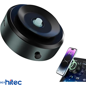 Schitec X8q Araç İçi Vakumlu Kilitli Type-c Şarjlı Telefon Tutucu