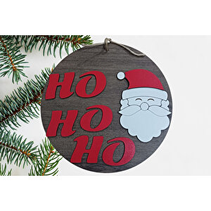 Yeni Yıl Dekor Noel Baba Kapı Süsü Yılbaşı Dekorasyonu