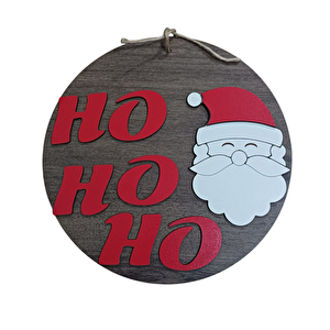 Yeni Yıl Dekor Noel Baba Kapı Süsü Yılbaşı Dekorasyonu