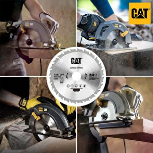 Da08001 184x30mm Ahşap Kesme Elmas, Daire Testere Bıçağı 24 Diş