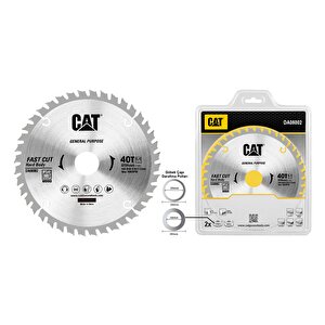Da08002 184x30mm Ahşap Kesme Elmas, Daire Testere Bıçağı 40 Diş