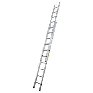 Elmas Serisi - 2 Parça X 2,5 Metre = 5 Metre Alüminyum Merdiven - Yerli Üretim