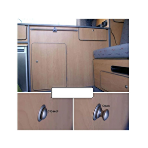 Karavan Ve Tekneler Için Basmalı Çekmece Dolap Kilidi Saten
