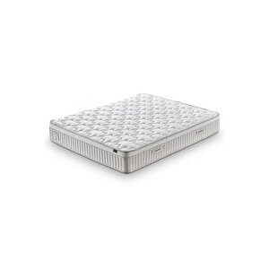 Bohem Prime Ortopedik Çift Kişilik Yatak – Destek Süngeri Ve Thermofelt Teknolojisi Ekru