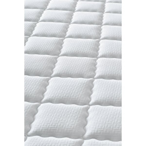 Gisele Modeli Çift Kişilik Pedli Paket Yaylı Full Ortopedik Antibakteriyel Yatak 150x200 cm