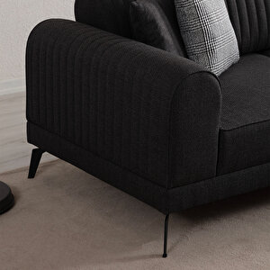 Eymense Santorini Köşe Koltuk Takımı Antrasit