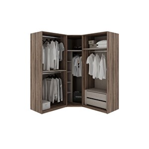 Rent White 5 Kapılı Köşe Gardırop