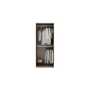 Folt Beige 6 Kapılı Gardırop