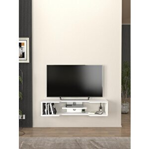 Perry Tv Sehpası Beyaz 120 Cm