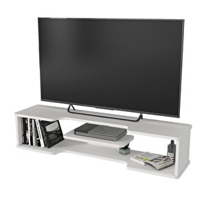 Dekorister Perry Tv Sehpası Beyaz 120 Cm