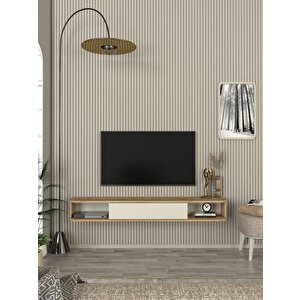 Cross Tv Sehpası Sepet - Kumtaşı 150 Cm