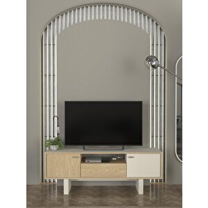 Selinos Tv Sehpası Kumtaşı - Rota 150cm