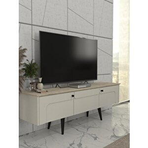 Sevilla Tv Sehpası Kumtaşı - Traverten 150cm