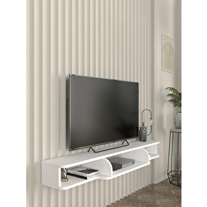 Leppo Tv Sehpası Beyaz 135 Cm