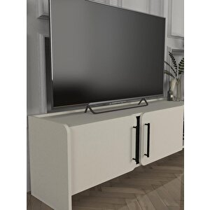 Dekorister Venera Tv Sehpası Kumtaşı - Senkronsiyah 150 Cm