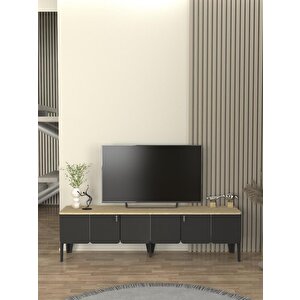 Pedro Tv Sehpası Antrasit - Rota 180cm
