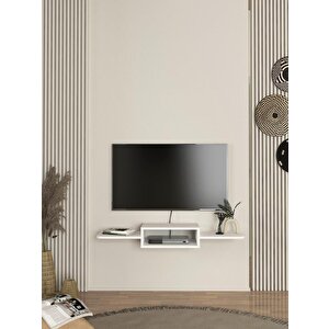 Toby Tv Sehpası Beyaz 115 Cm